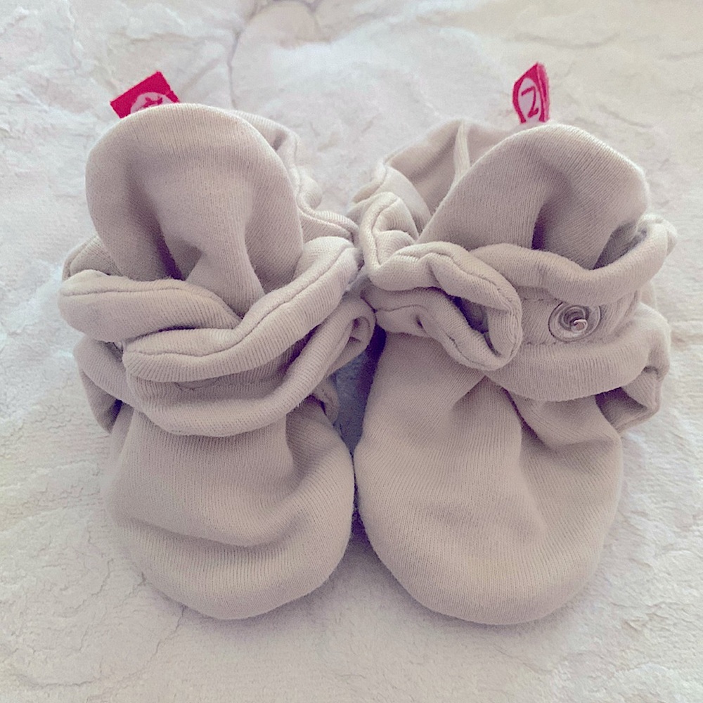 Zutano Baby Booties. Size 6 months. Gently used.